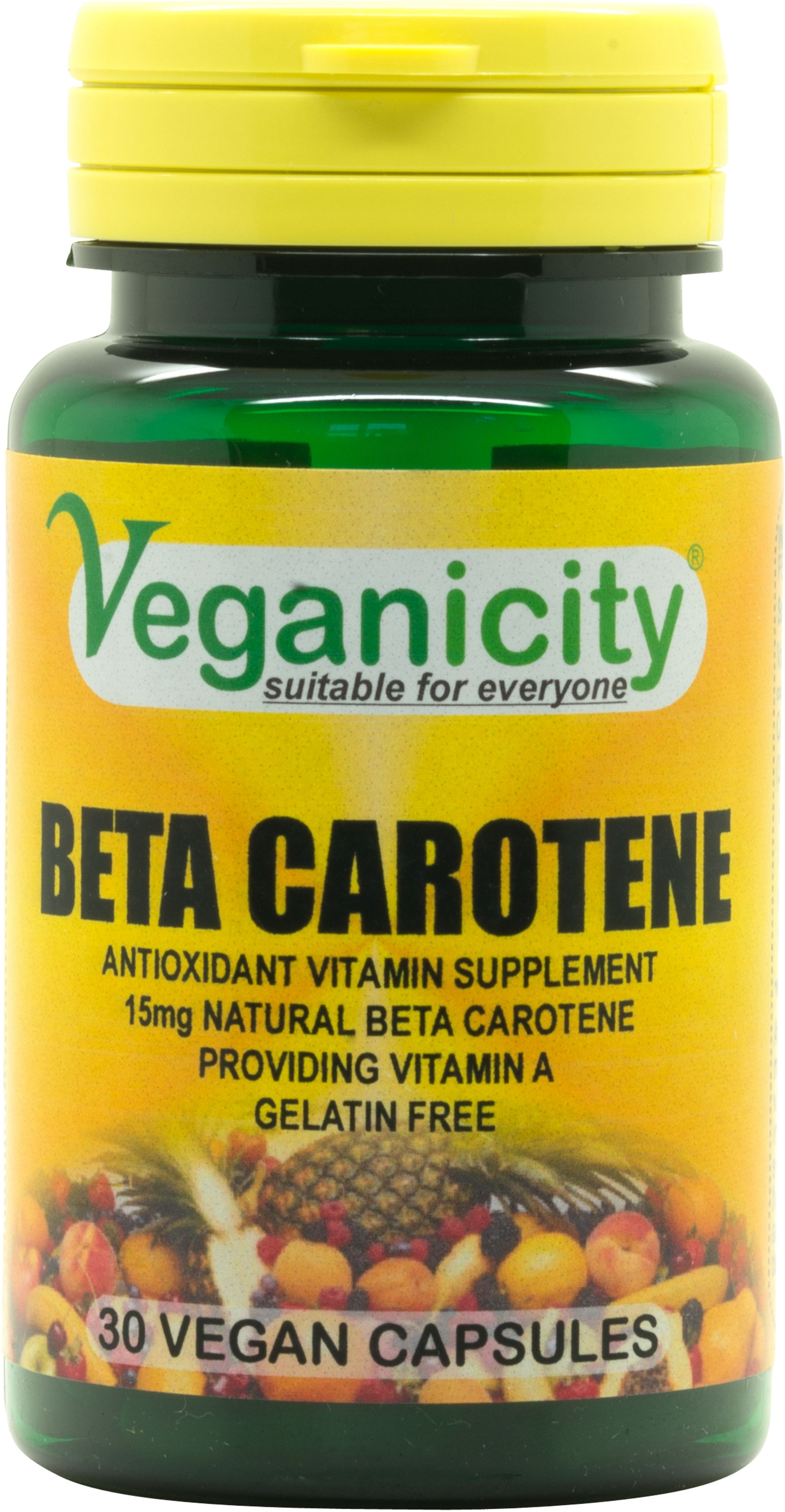 Veganicity > Eye Health > Beta Carotene 15mg